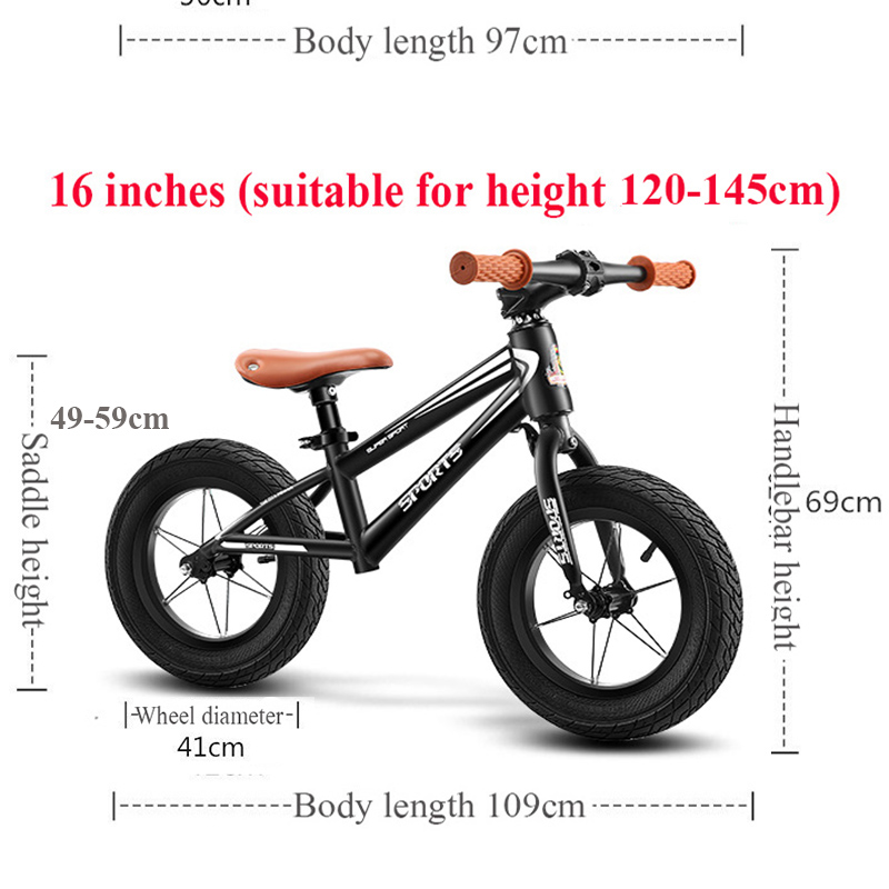Baby Children Balance Bike Bicycle 
