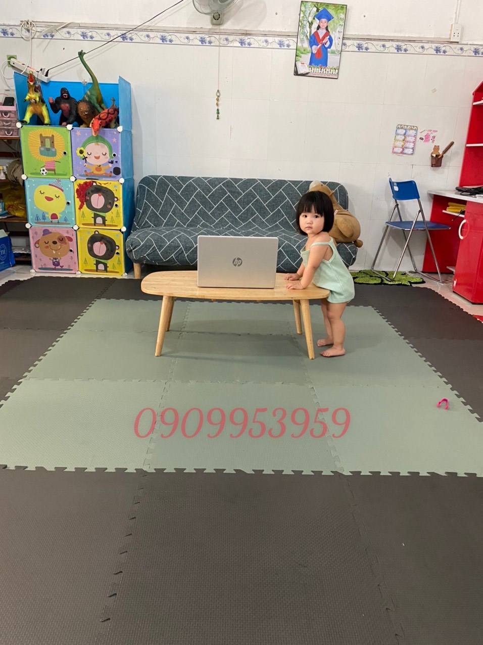 thảm xốp lót sàn size 60x60x1cm