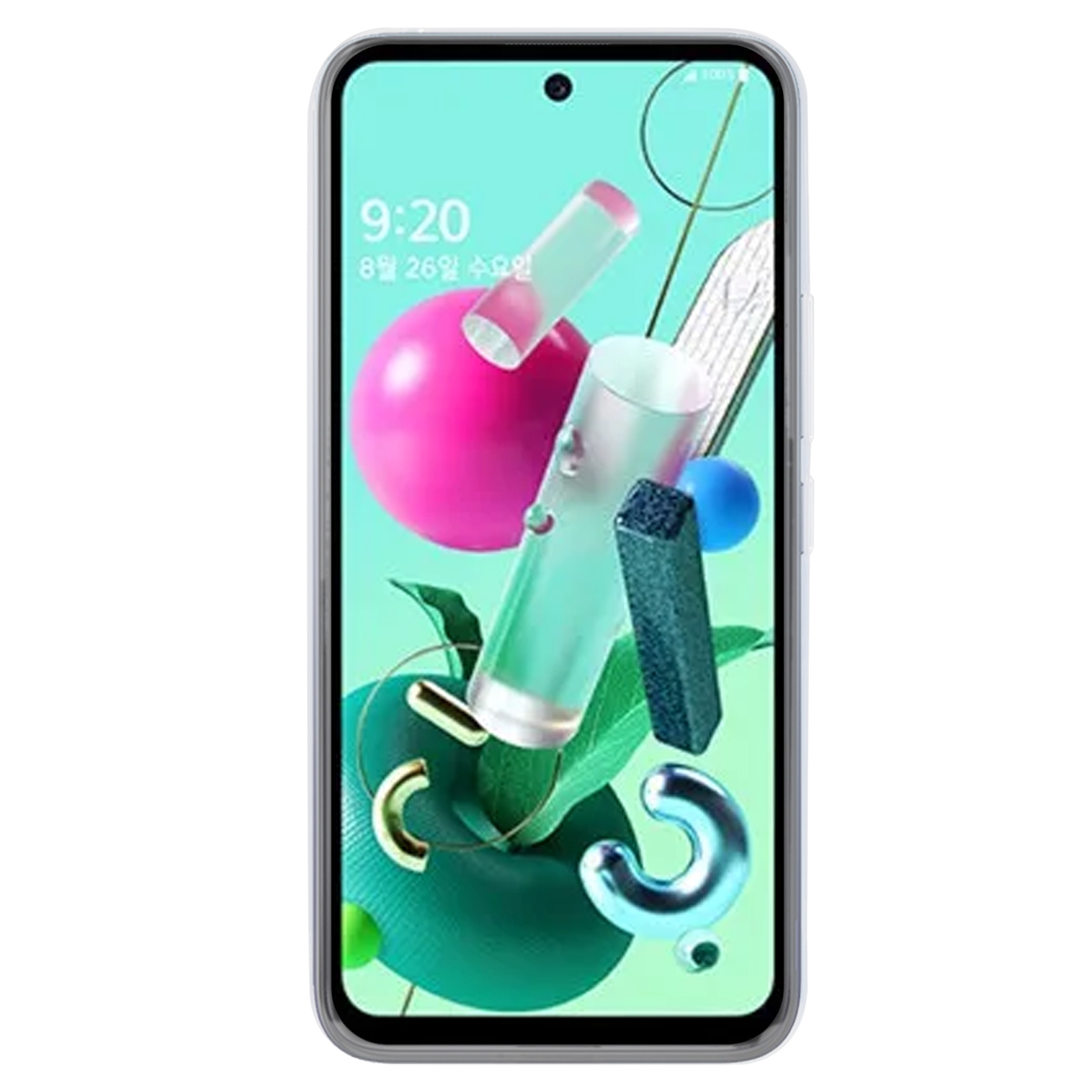 (Ready Stock)TPU Phone Case For LG Q92 5G(Transparent)