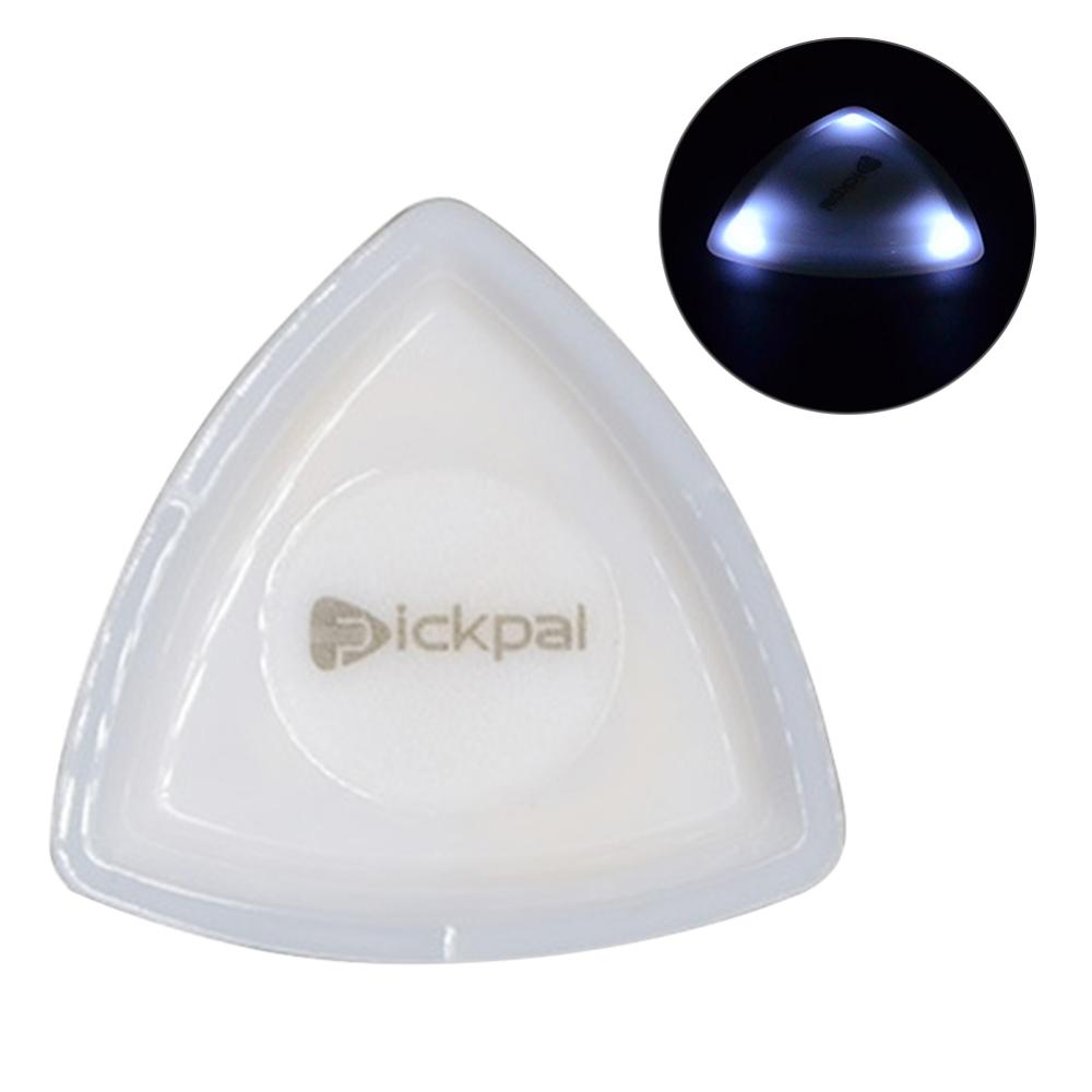 LED Glowing Guitar Pick Touch Luminous Electric Guitar Ukulele Bass Plectrum