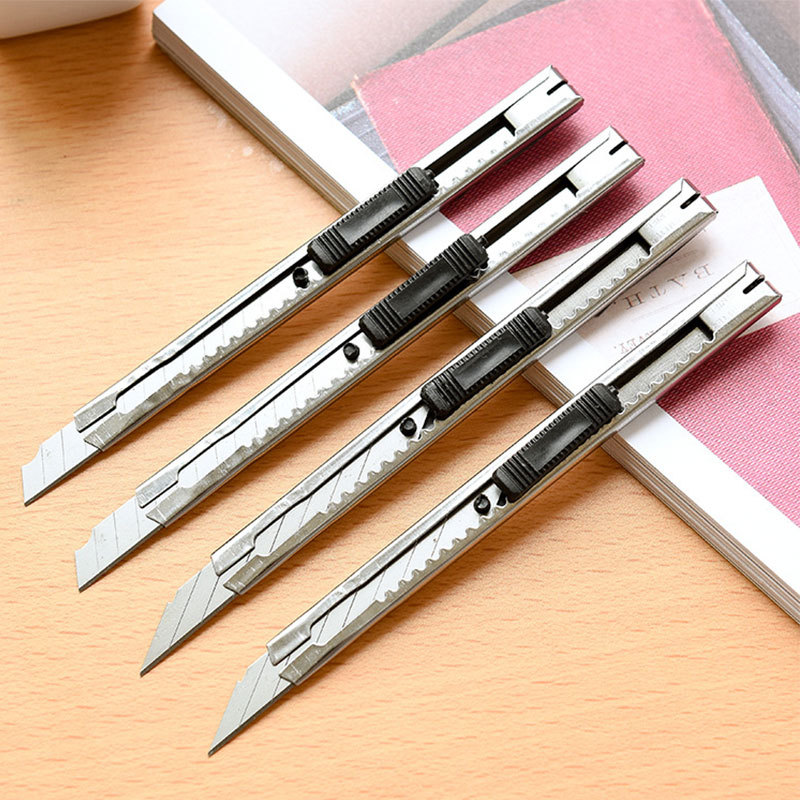 Combo 2 dao rọc giấy inox mini