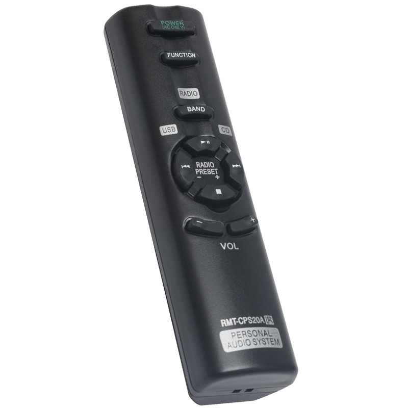 RMT-CPS20A RMTCPS20A Replace Remote Control for Sony Personal Audio System ZS-PS20CP ZSPS20CP