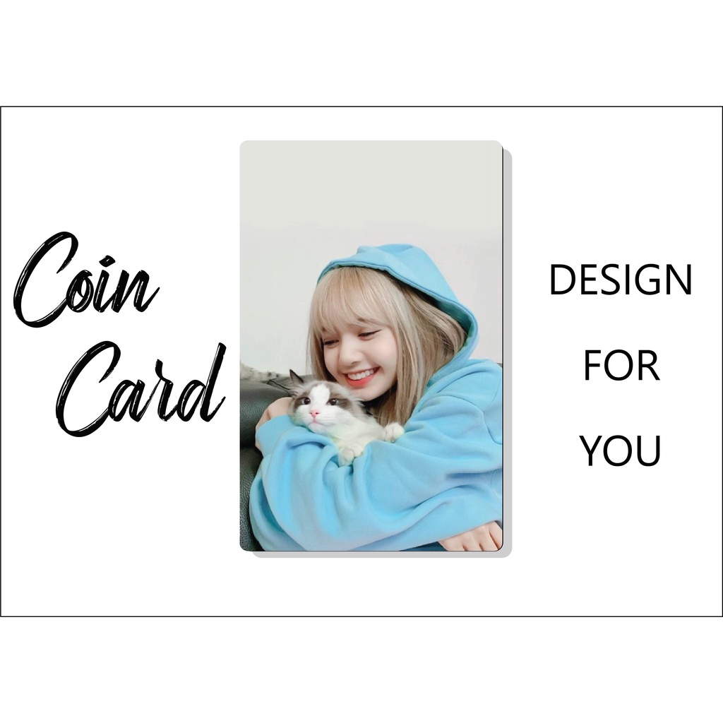 BLACKPINK'S SKINCARD (🎟️ Miếng dán Thẻ ATM, debit, thẻ từ, thẻ chung cư, bảo vệ thẻ) | Dán thẻ ATM COINCARD