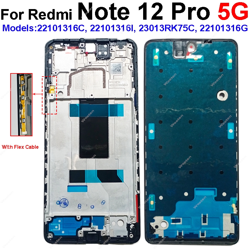 NEW 【Innovative design】LCD Frame Cover For Xiaomi Redmi Note 12 12s Pro ...