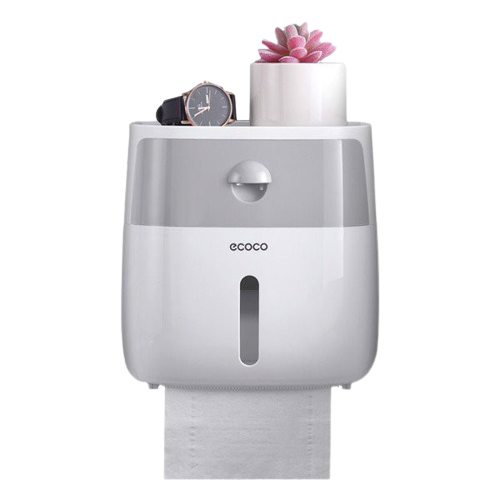 Hộp Đựng Giấy Vệ Sinh ECOCO Cao Cấp 2 Tầng
