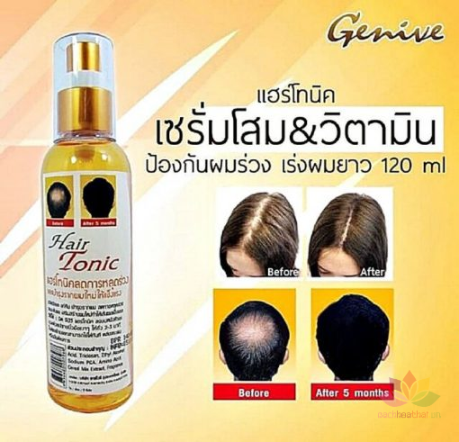 Chai xit kích mọc tóc Genive Hair Tonic Thái Lan