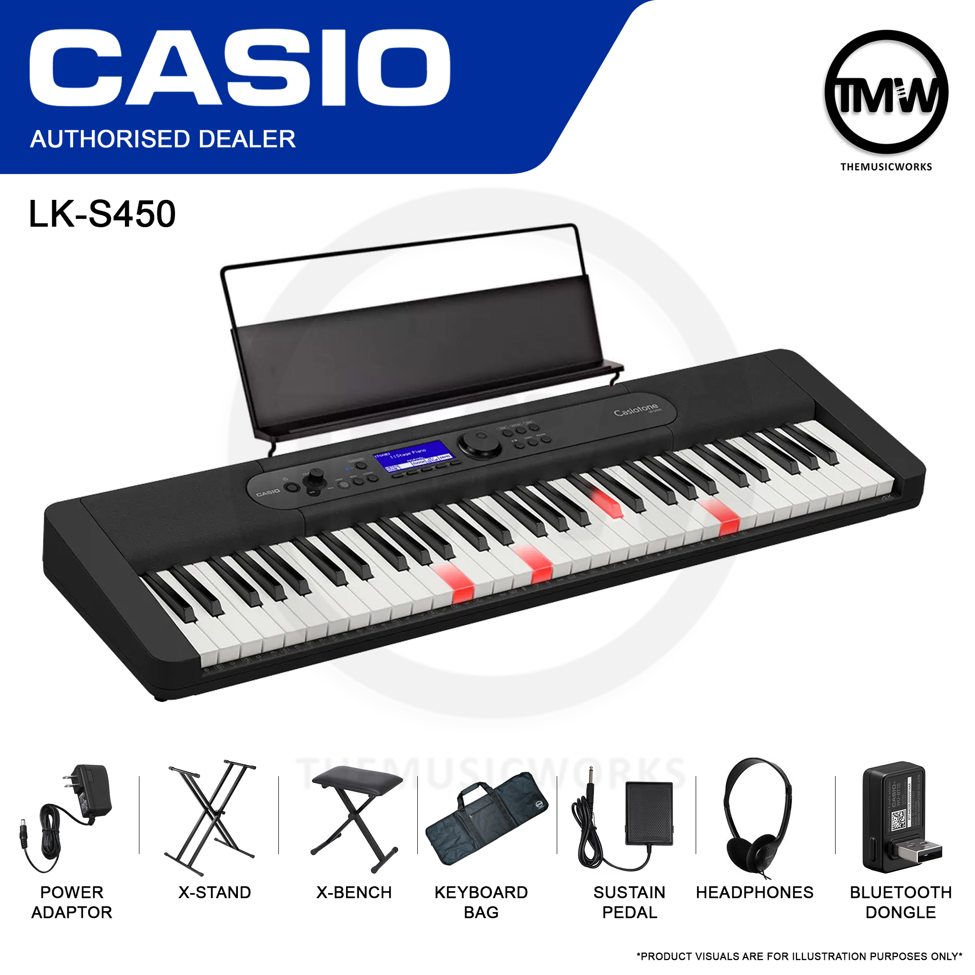 casio piano battery