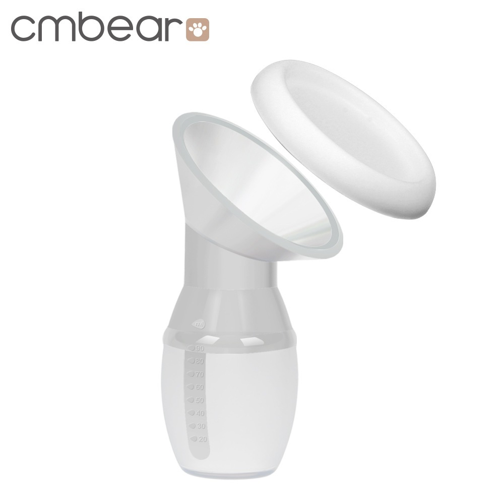 Cốc hứng sữa CMBEAR silicon an toàn