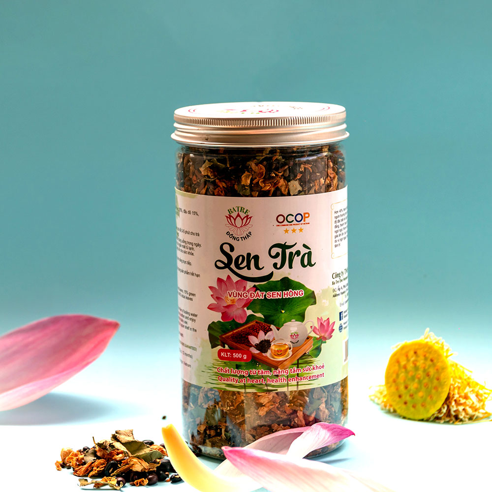 Sen trà - 500g - Ba Tre (trà thảo mộc)
