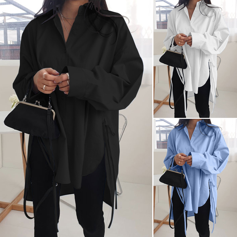 ZANZEA%20Korean%20Style%20Women%20Casual%20Long%20Sleeve%20Blouse%20Tee%20Top%20Loose%20Baggy%20Oversized%20Tunic%20Shirt%20-%20Image%205