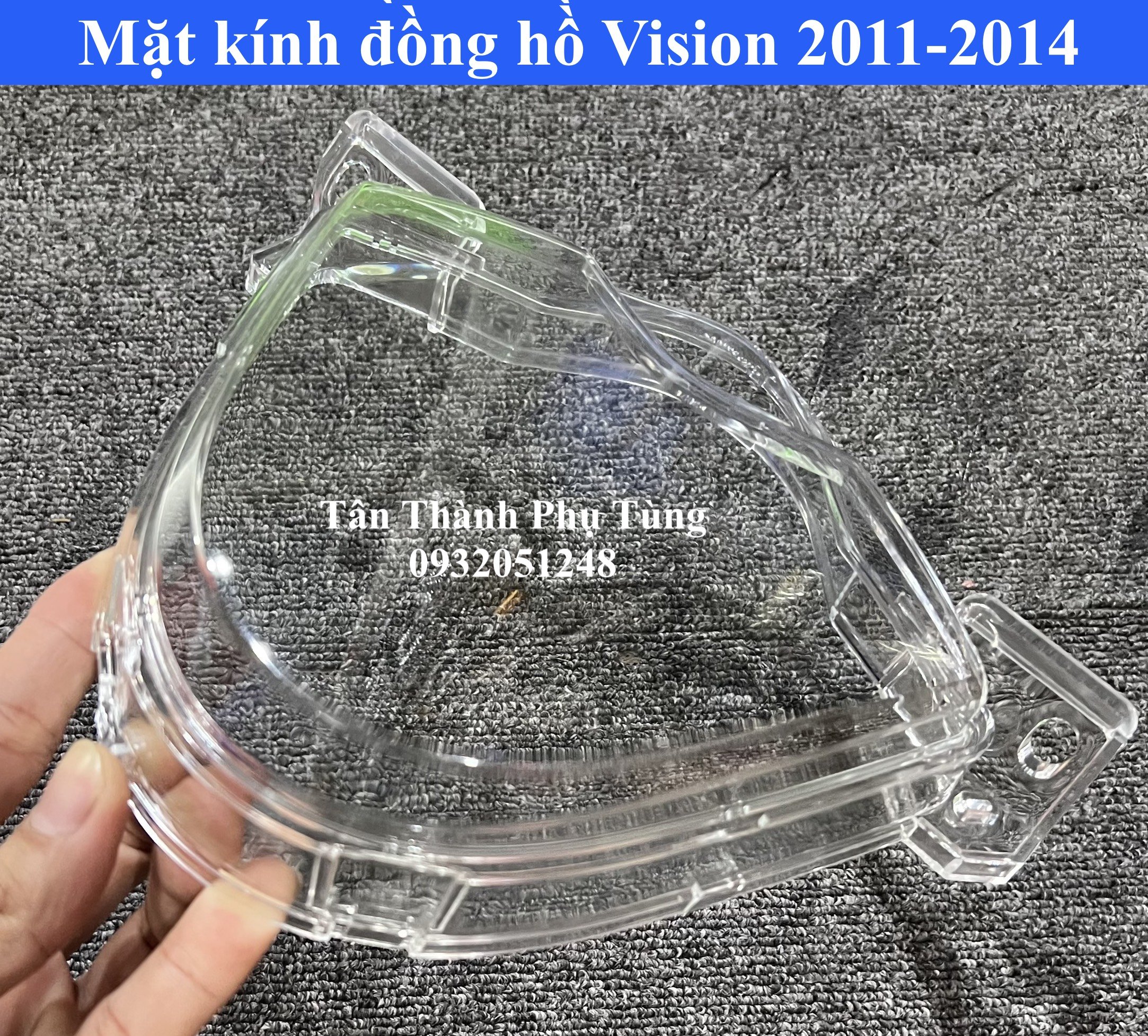 Mặt kính đồng hồ Vision đời đầu 2011-2013 (Vision đời đầu)