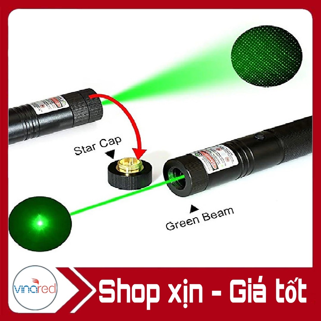 Đèn lazer 303 tia Xanh lá