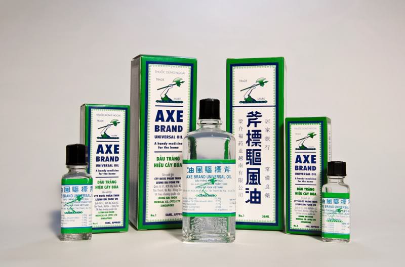 Dầu Gió Trắng Hiệu Cây Búa AXE Brand