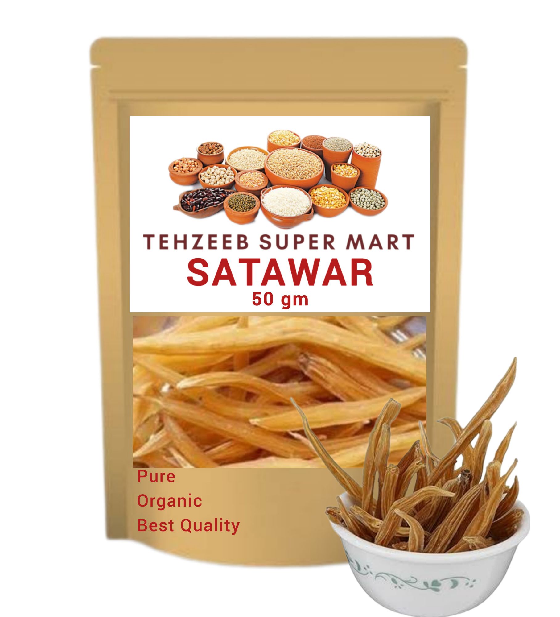 Satawar | ستاور | Shatavari | 50 gm | Daraz.pk