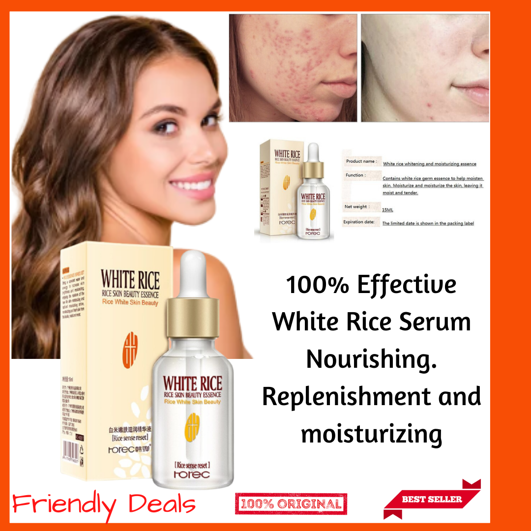 White Rice Serum White Rice Serum Set Korean Glass Skin Beauty Set Face