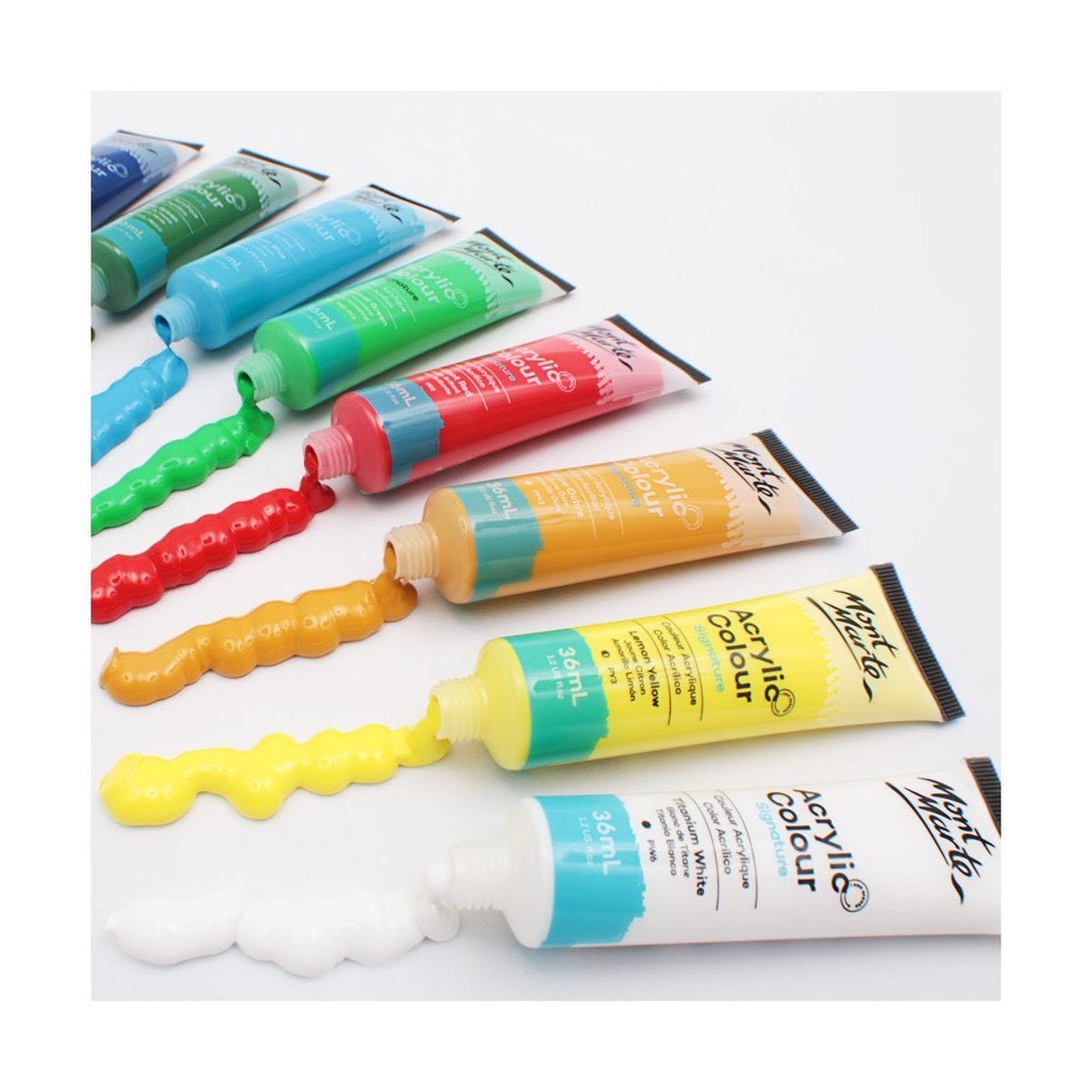 Màu Acrylic Mont Marte 36ML 18/24 màu
