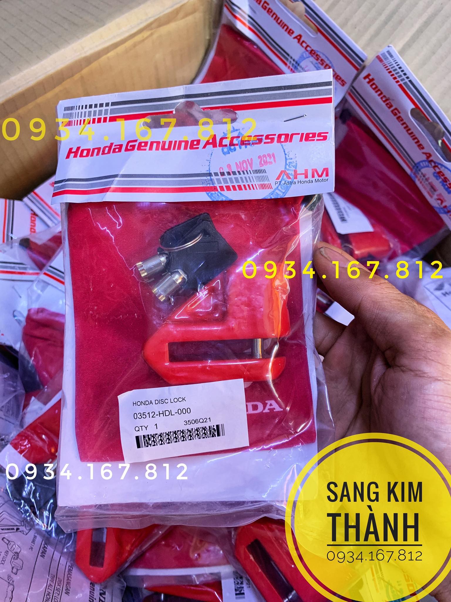 Khoá Đĩa Xe Máy Honda Indonesia