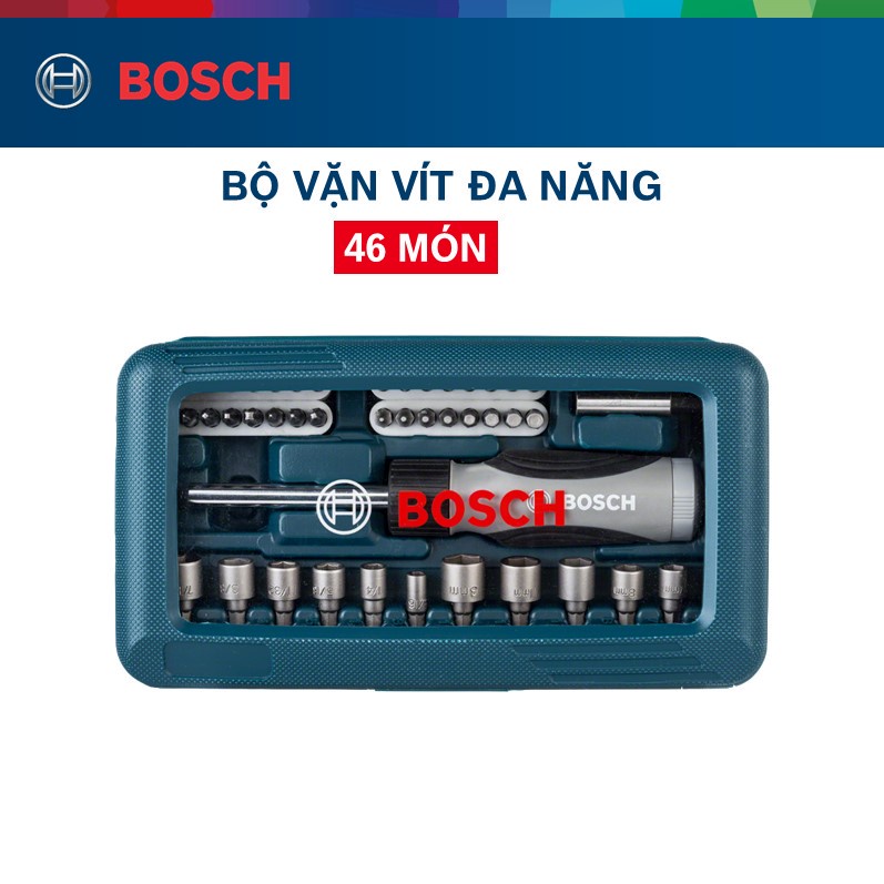 Bosch Multi-Function Screwdriver Set 46 Pieces