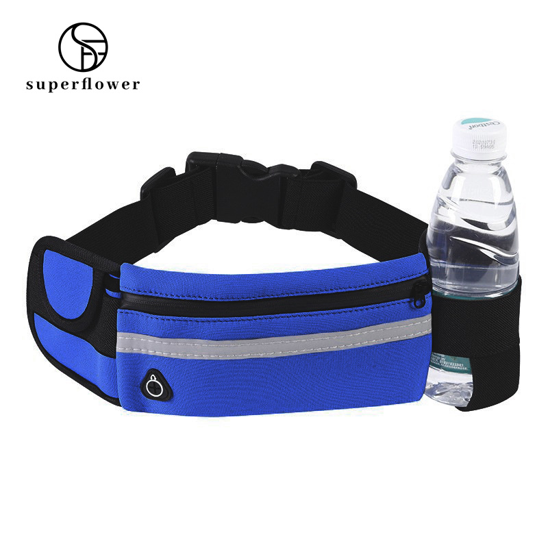 SUPERFLOWER Sports Running Waist Pocket Outdoor Jogging Cycling Waterproof Adjustable Anti-theft Pack Sport Belt_voghion.com
