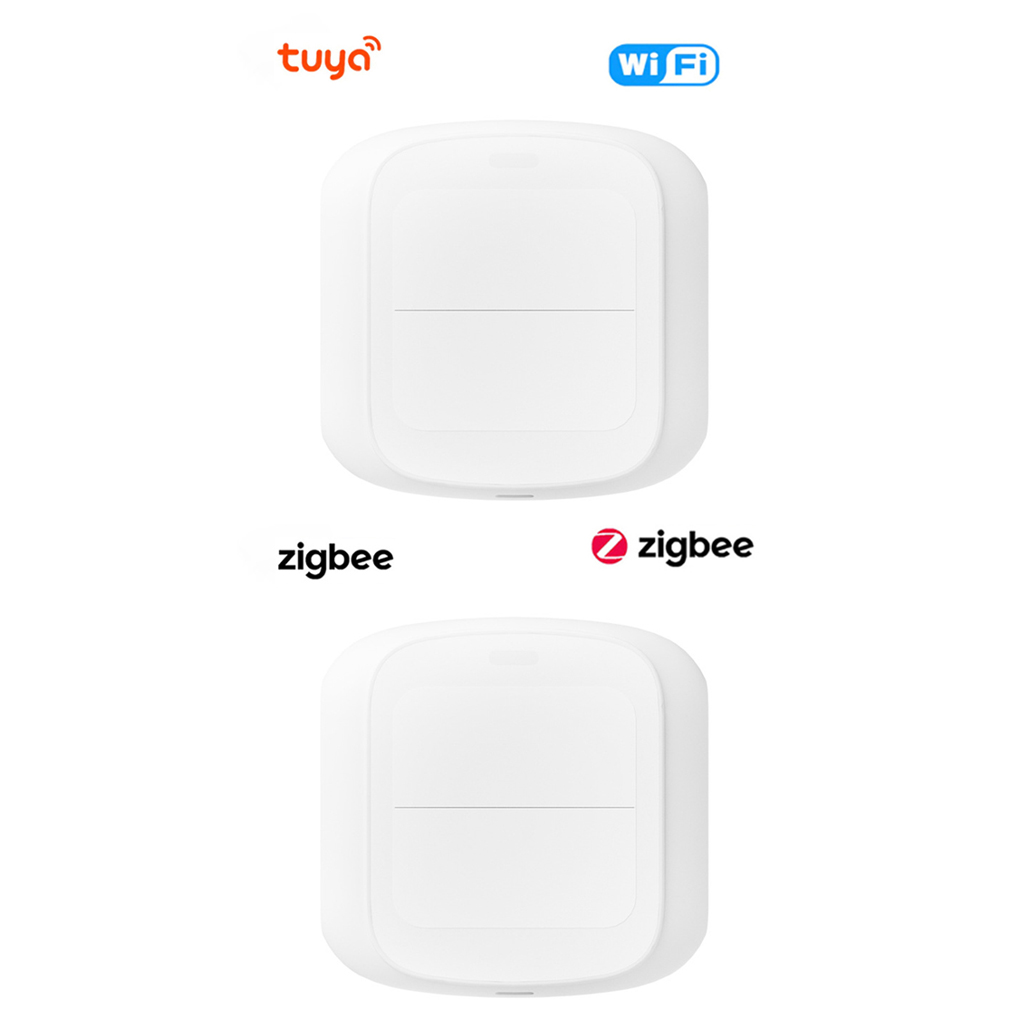 1/2/3 Tuya Zigbee Smart Switch Wireless Control At Fingertips Pro Controller Easy Operation Switch Push Button Wireless Switch