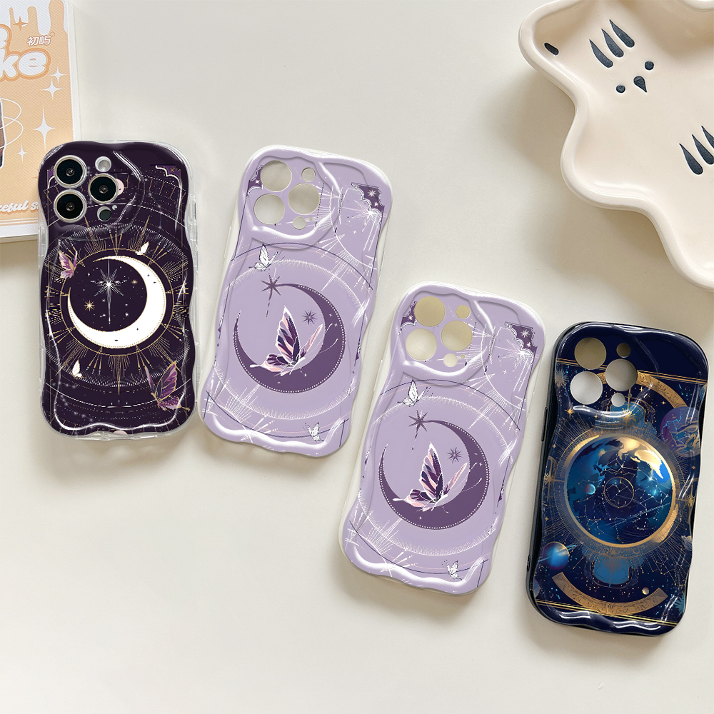 Jizetin%20for%20Realme%20C11%202021%20C20%20C20A%20Back%20Cover%20Magic%20Butterfly%20Cream%20Wavy%20Edge%20Soft%20Silicone%20Phone%20Case%20-%20Image%203