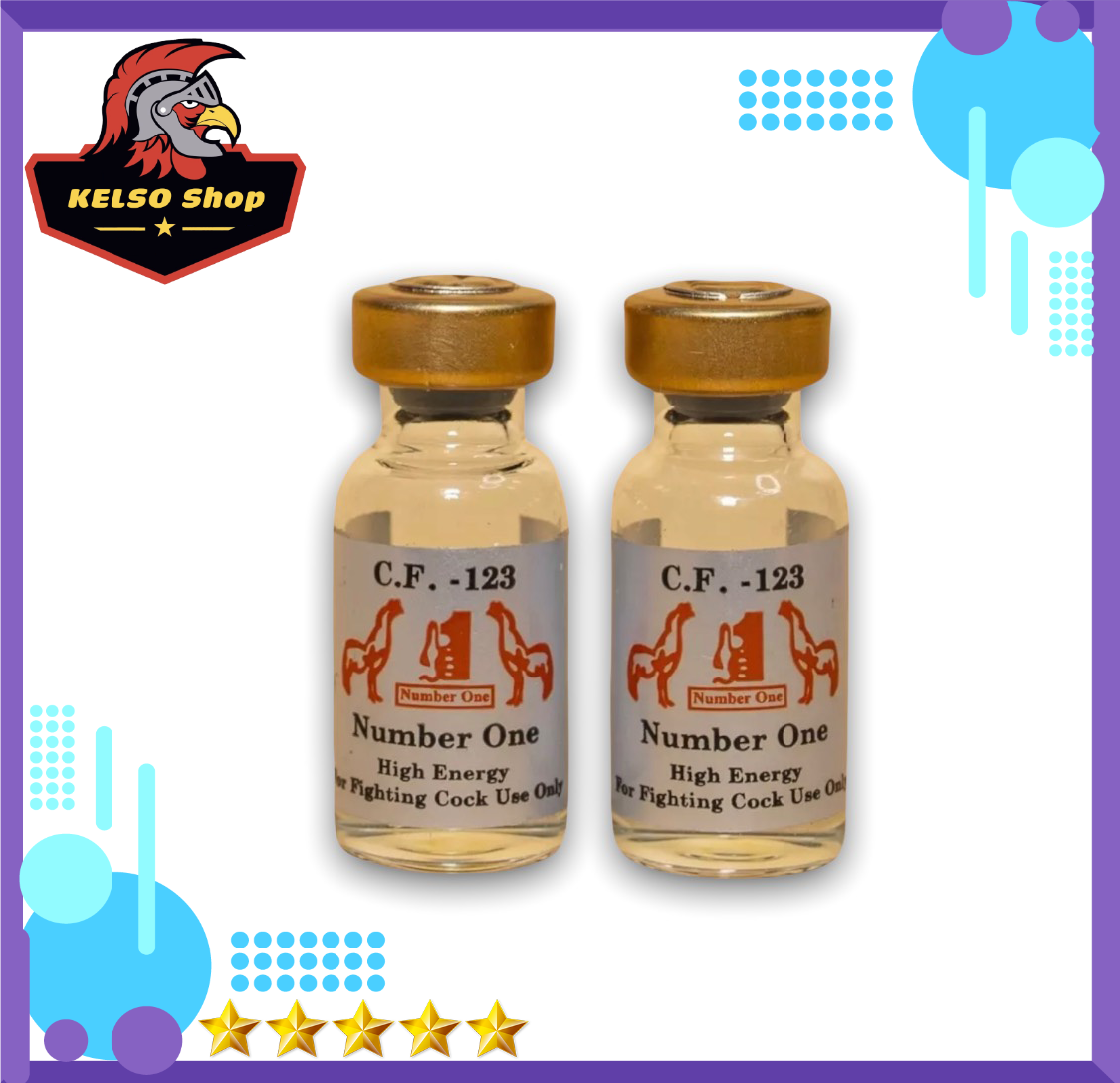 Thuốc gà đá CF123 trị tang SỐ 1 dành cho gà đá CHAI 2ML