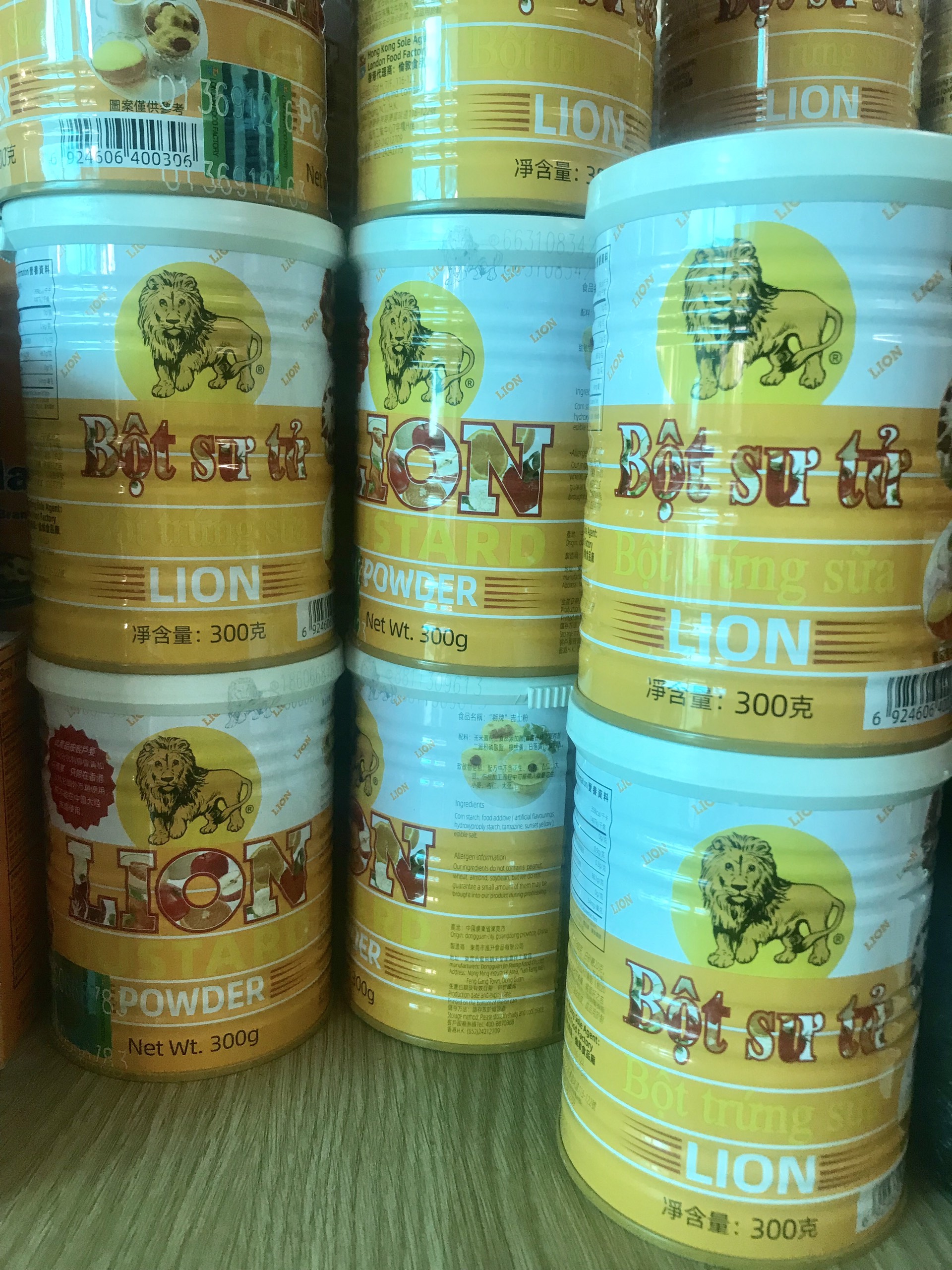 Bột Sư Tử/ Lion Custard/ Bột trứng sữa 300gr