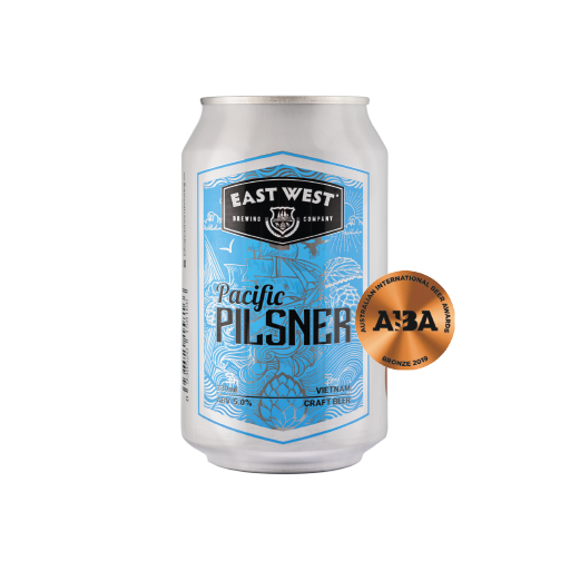 Bia Thủ Công  East West  Pilsner Đóng Lon