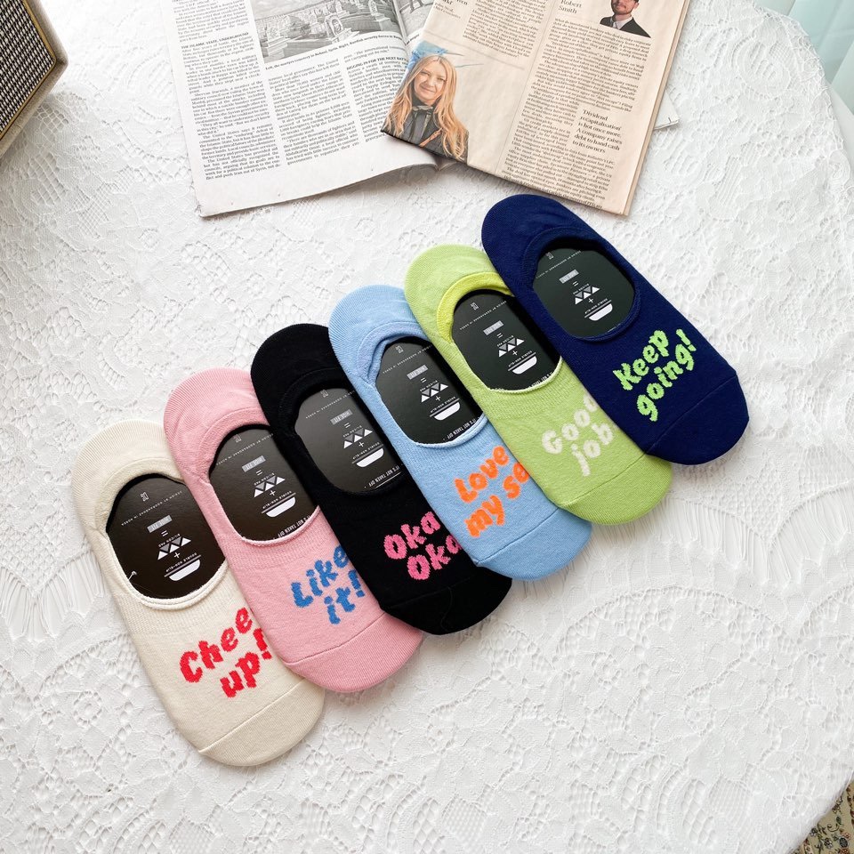 Vớ chữ Lucky socks Hàn Quốc