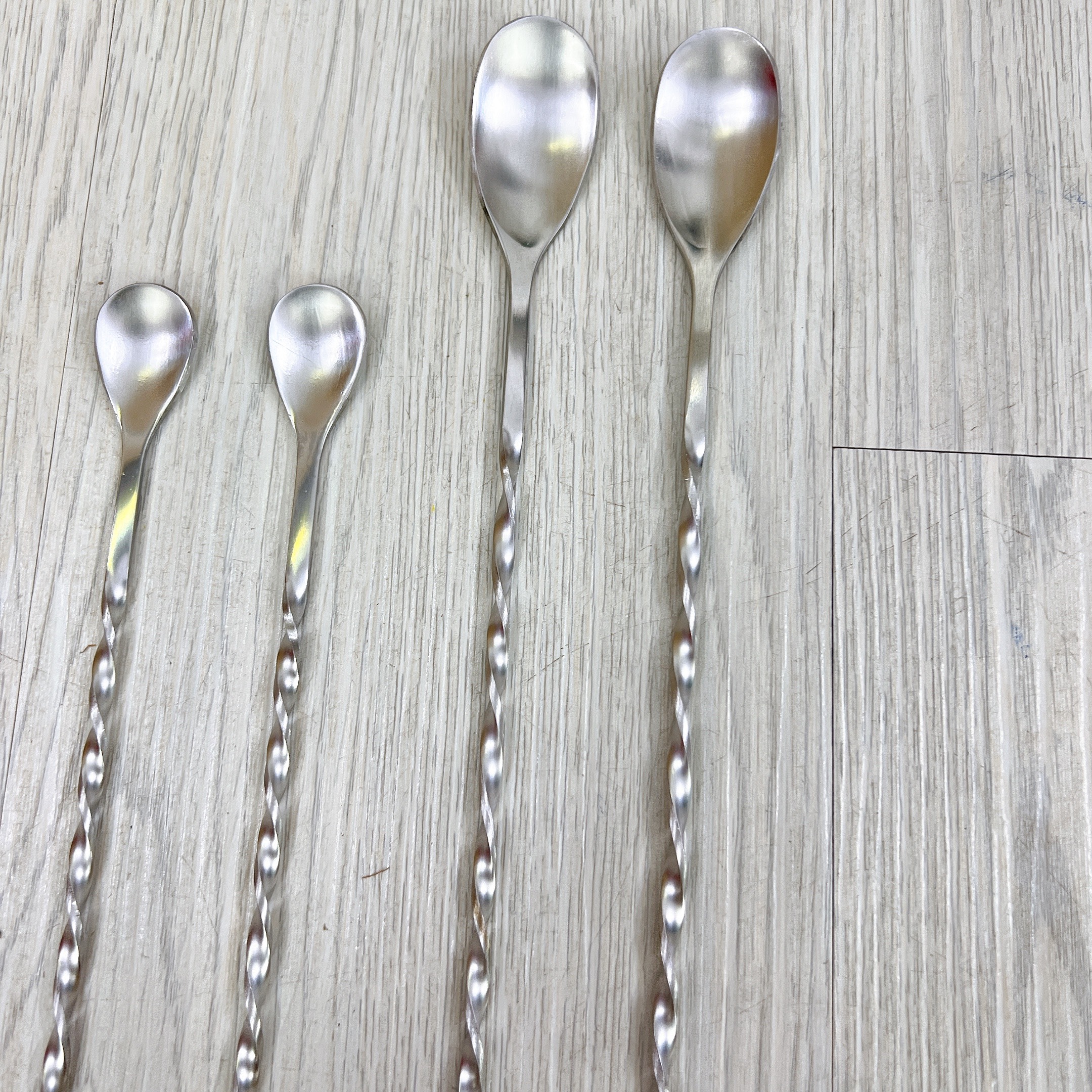 Thìa pha chế bar spoon 26cm hoặc 32cm (thìa bar, muỗng khuấy, thìa khuấy) - Muỗng Pha Chế Bartender
