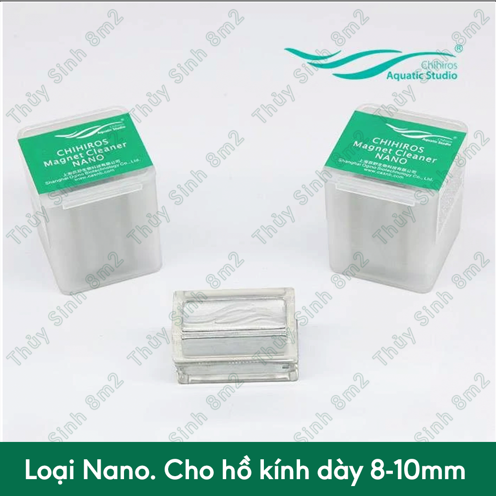 Hít Chihiros Magnet Cleaner | Hít Nam Châm Chùi Hồ Kính Thủy Sinh, Vệ Sinh Bể Cá | 8m2