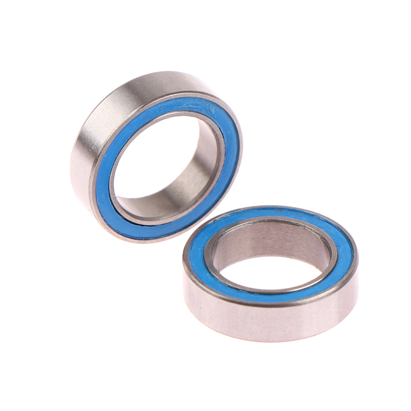 10-Pack 1607-2RS Ball Bearings - Rubber Sealed, 7/16" X 29/32" X 5/16" Size