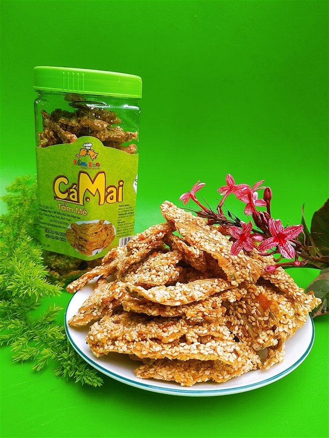 Cá mai tẩm mè đầm sen 150gr
