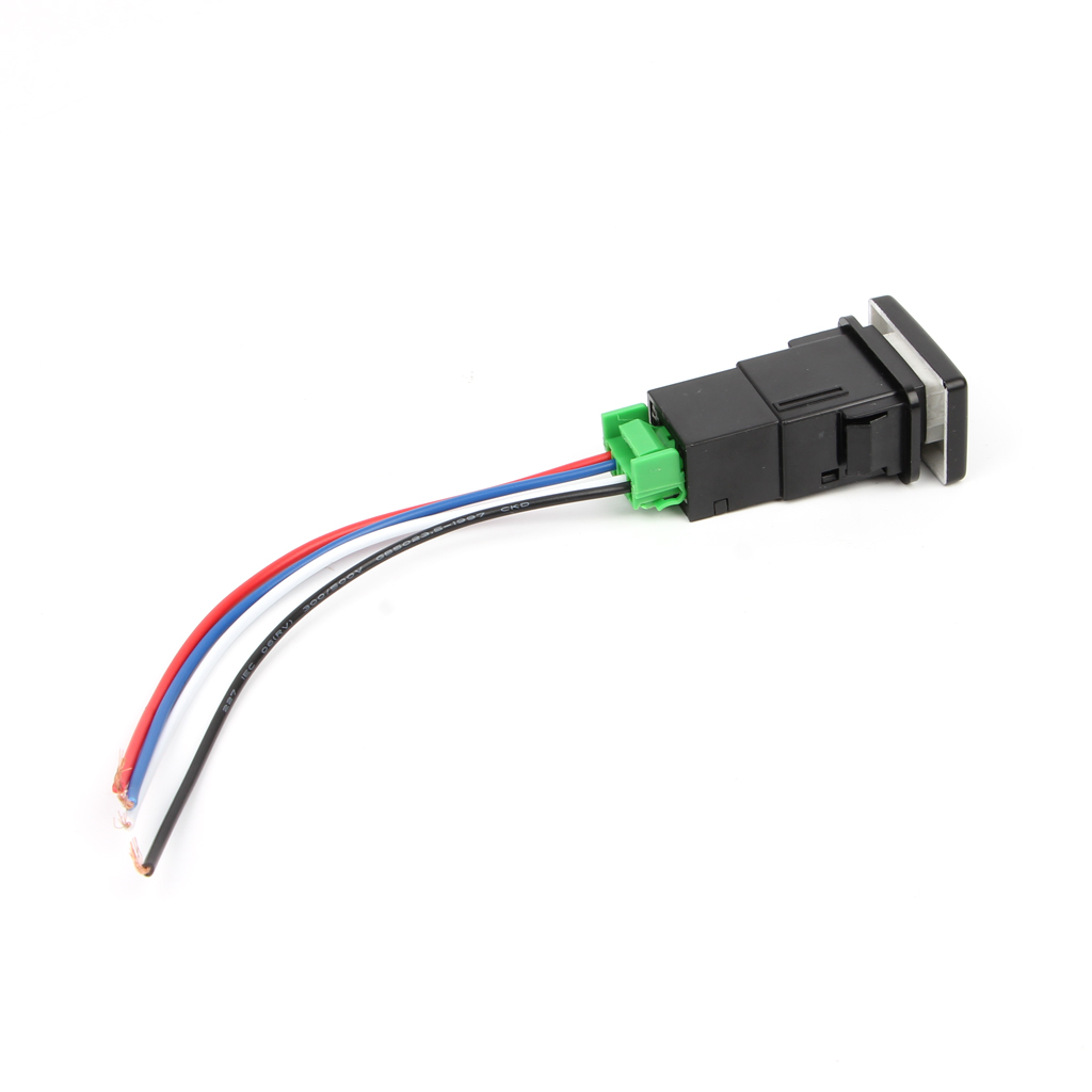Bền cho DC 12V Đèn Đi Sương mù phía trước đẩy chuyển đổi với 4 dây nút cho TOYOTA-CAMRY PRIUS cho Corolla Highlander Vios