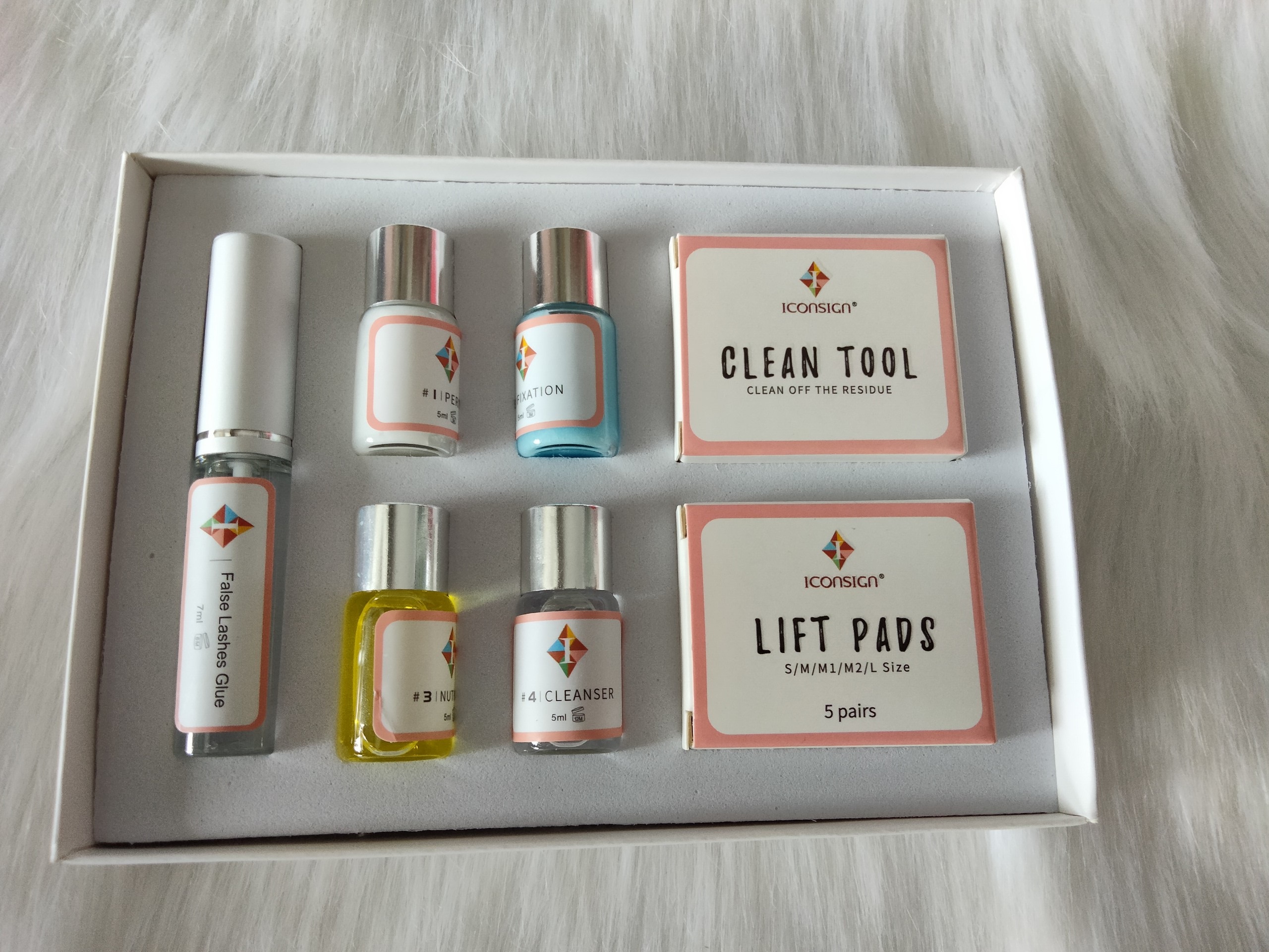 Dung dịch uốn mi bộ Flash lift iconsign