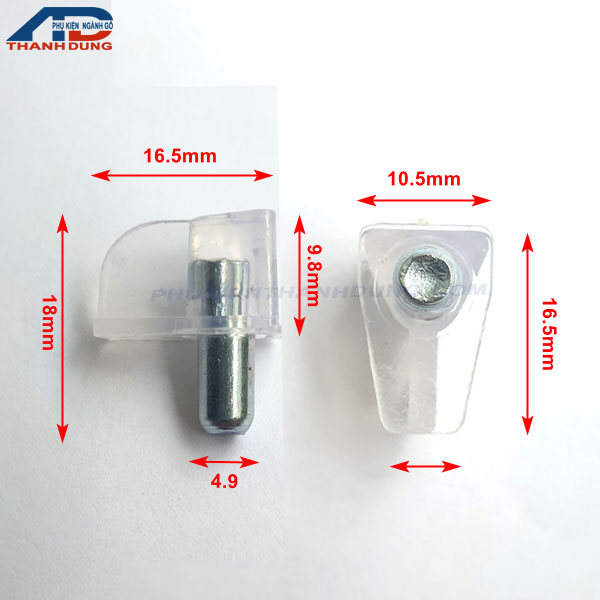 [10 CÁI]Chốt Đỡ Kính, Chốt Đỡ Mika