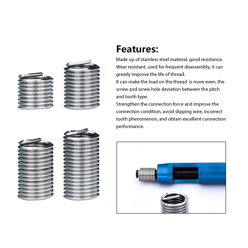 Xcan Stainless Steel Thread Repair Kit M7 M8 M9 M10 Rivet Nut Kit ...