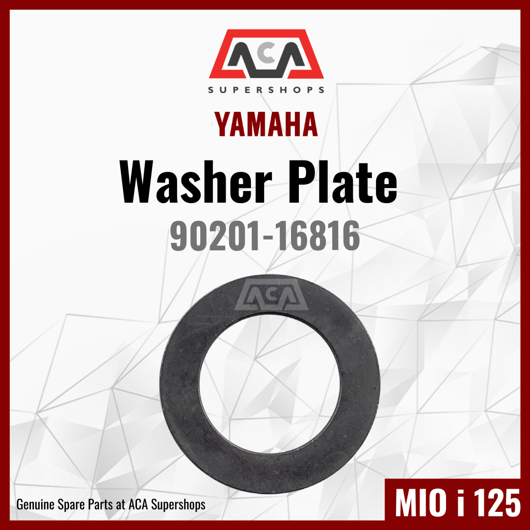 MIO i125/ GEAR (BACKPLATE) WASHER PLATE (90201-16816) COLLAR (2PH