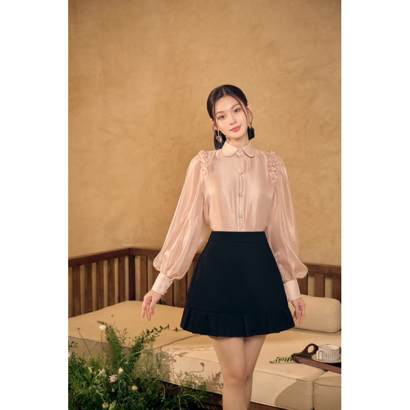 CÉLESTE - Áo sơ mi tơ Selene Shirt