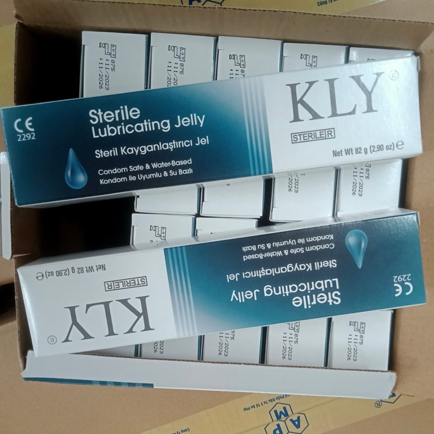 Gel bôi trơn thụt tháo KLY 82g