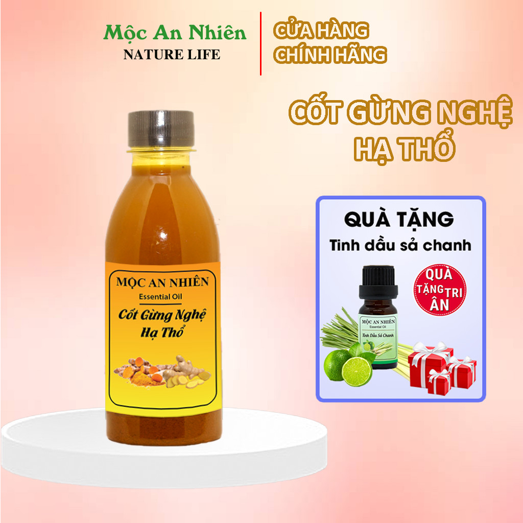 CỐT GỪNG NGHỆ HẠT GẤC HẠ THỔ (BODY) 500ml