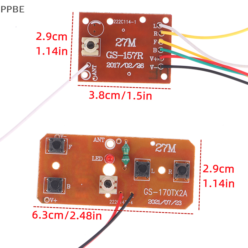 NEW ARRIVAL 4CH RC Remote Control Circuit PCB Transmitter Receiver Board Car Accessories
