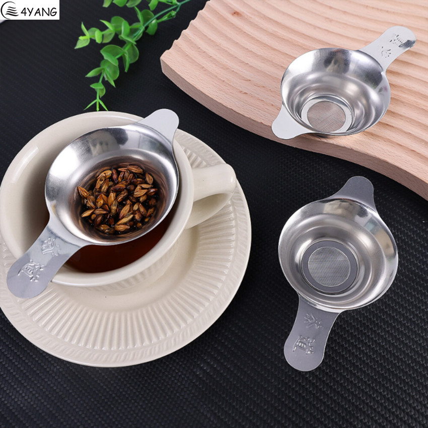 Stainless Steel Mesh Filter Colander Coffee Tea Strainers Reusable Filter Kitchen Accessories