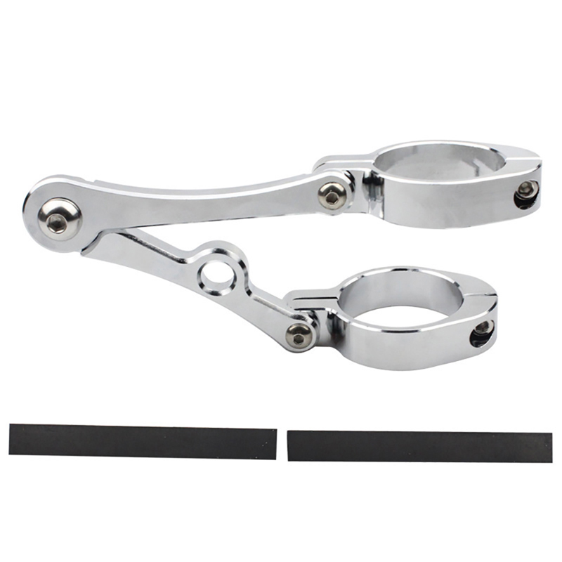 Excellent Giá đỡ đèn pha xe máy kẹp gắn ống Phuộc CNC 39mm-41mm cho Harley Cafe racer Chopper Bobber thông dụng
