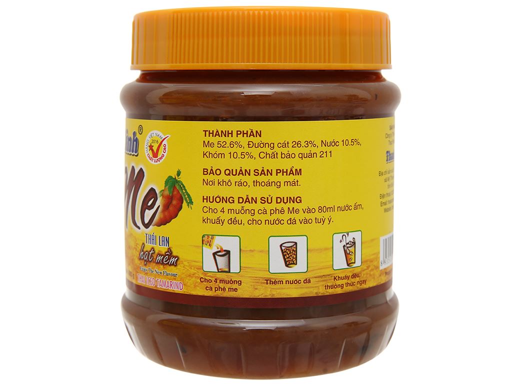 Đá Me Thanh Bình Hủ/Hộp 900g