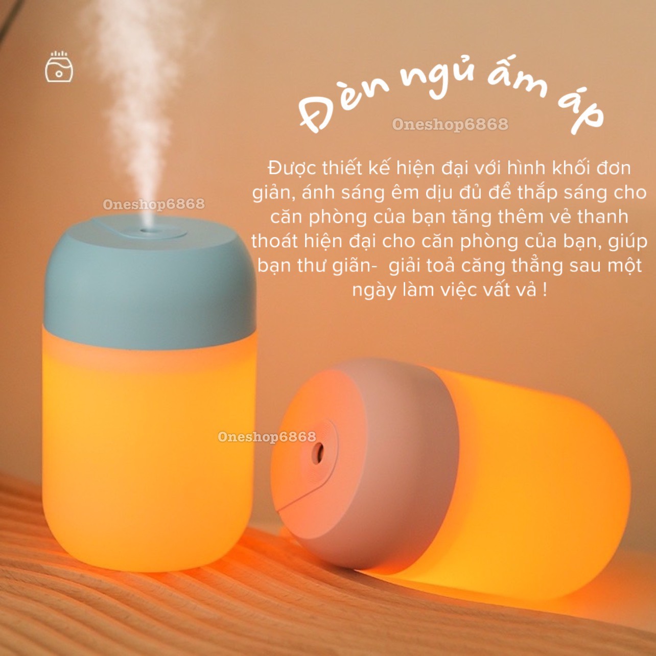 Đèn Ngủ Mặt Trăng - Đèn Ngủ Để Bàn 3D_(DN04)