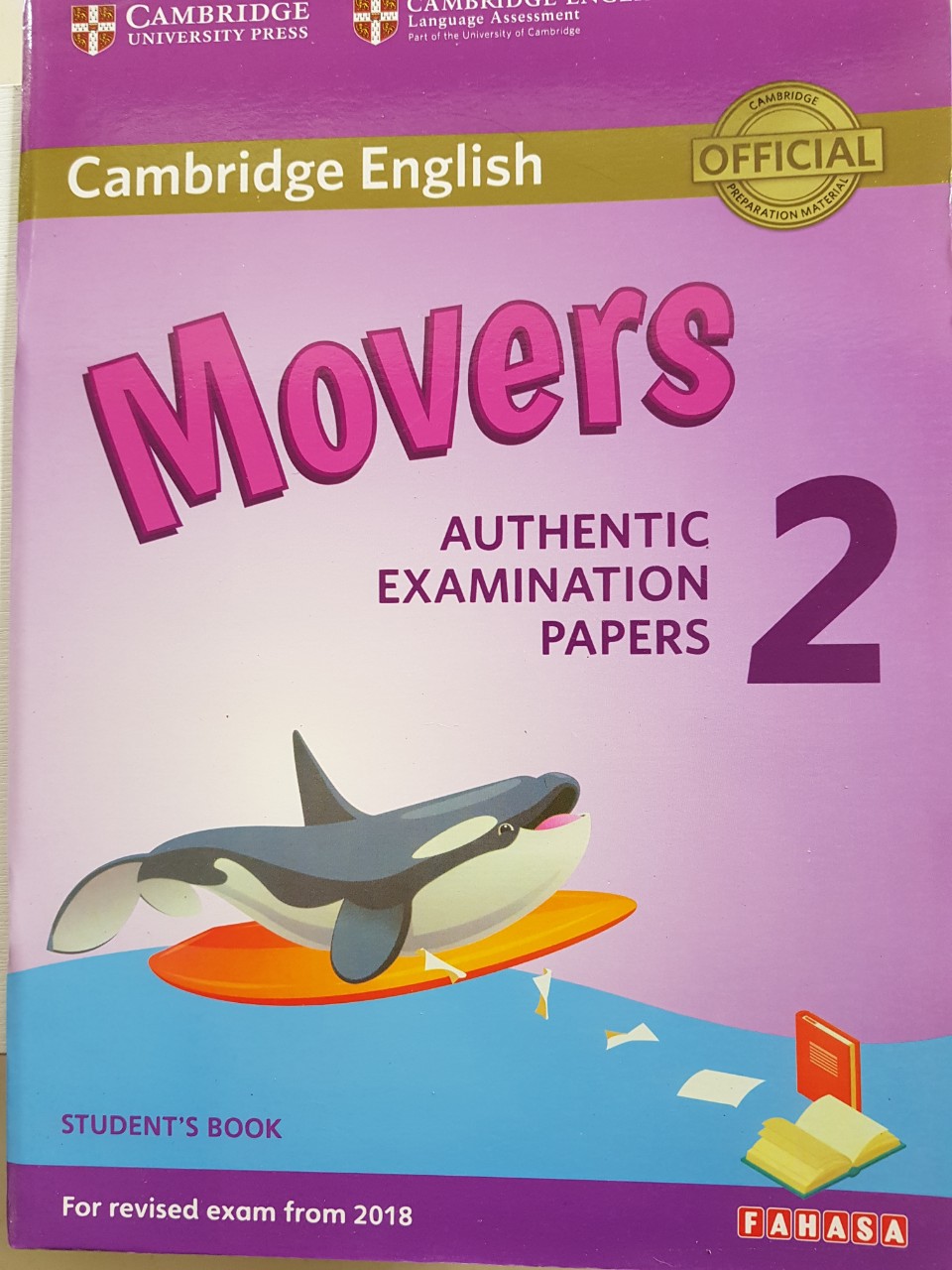 Combo 3 quyển tiếng Anh Movers Authentics 1,2,3