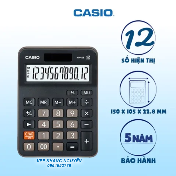 Máy tính casio mx-12b