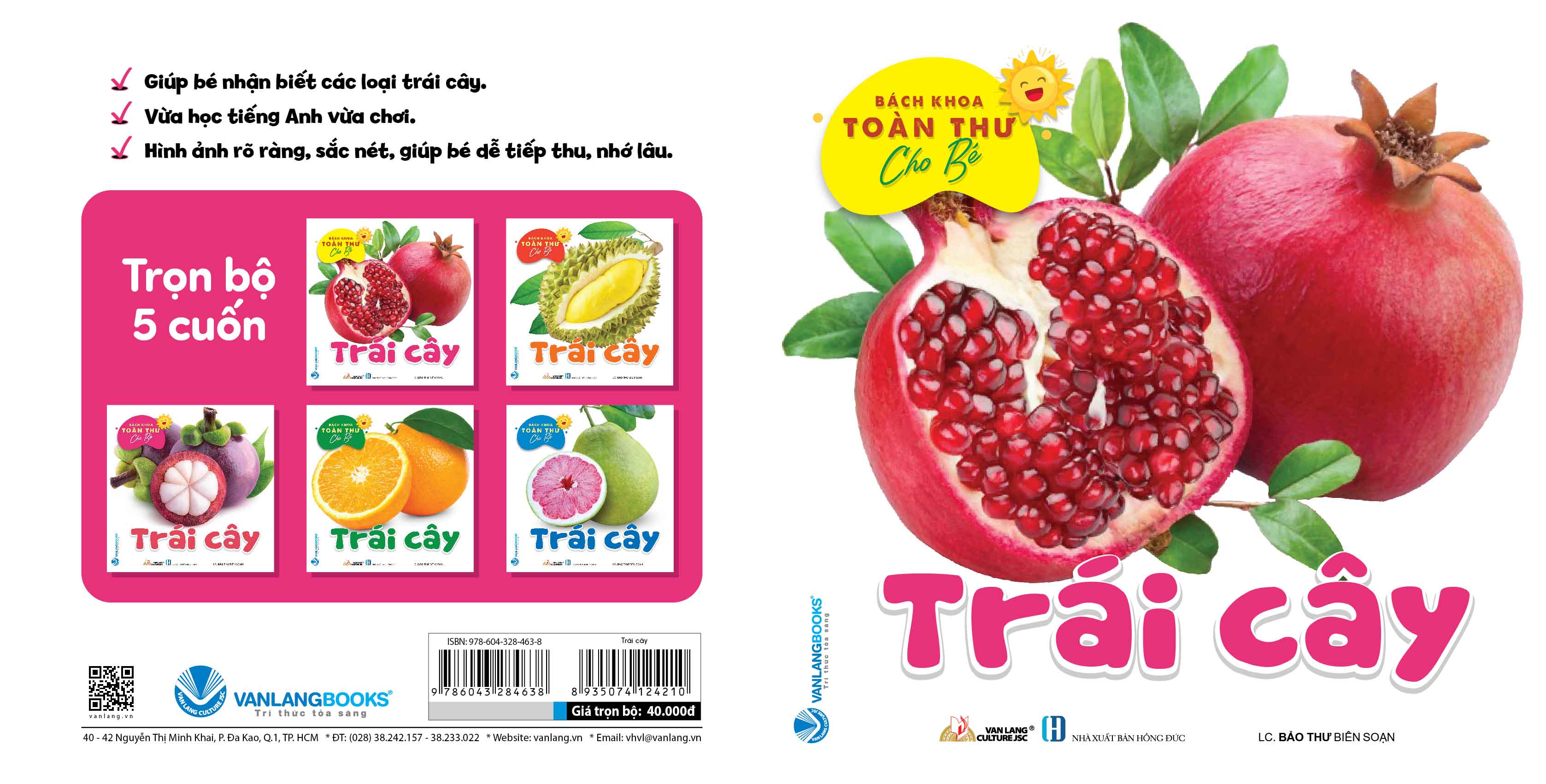 Bách Khoa Toàn Thư cho Bé - Trái Cây -Vanlangbooks