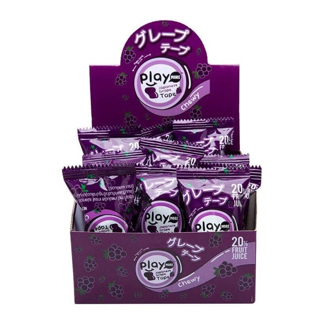 Kẹo Cuộn Play More Thái Lan 21g